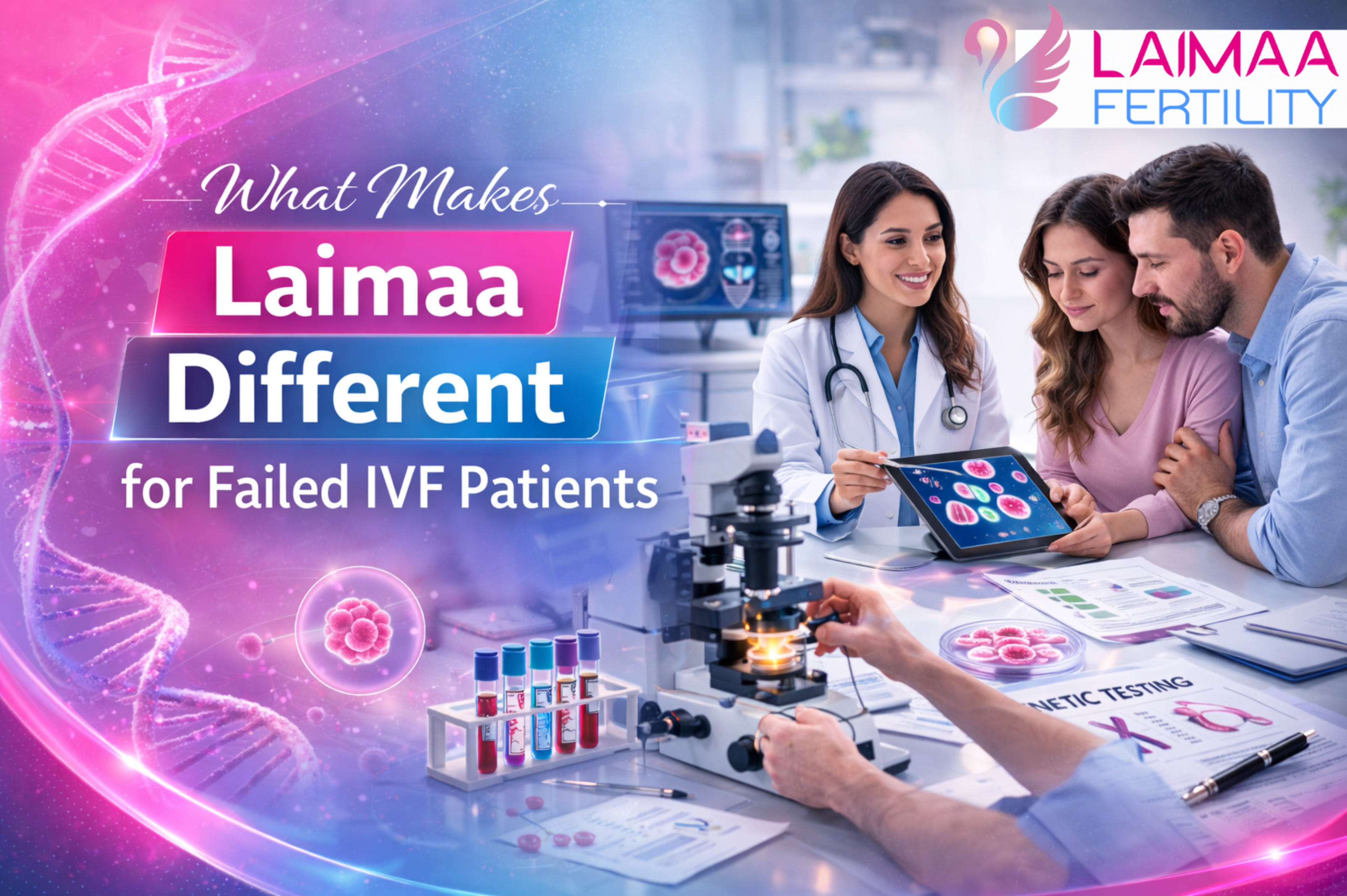 What Makes Laimaa Different for Failed IVF Patients — Laimaa Fertility, Delhi
