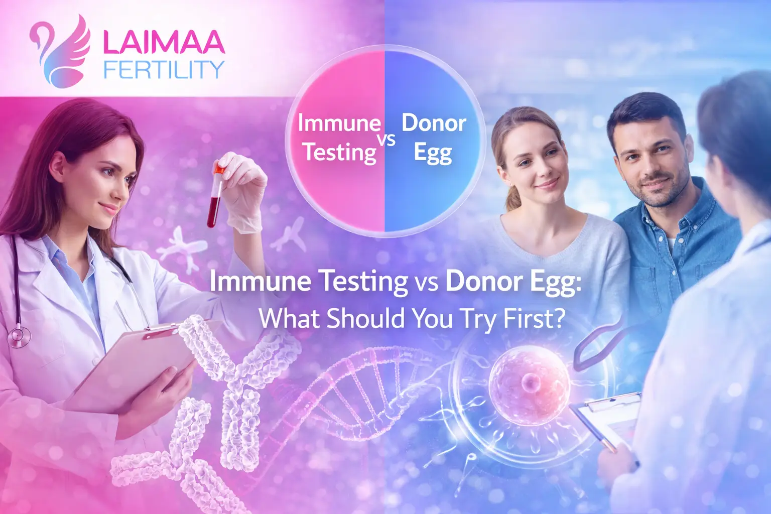 Immune Testing vs Donor Egg: What Should You Try First? — Laimaa Fertility, Delhi