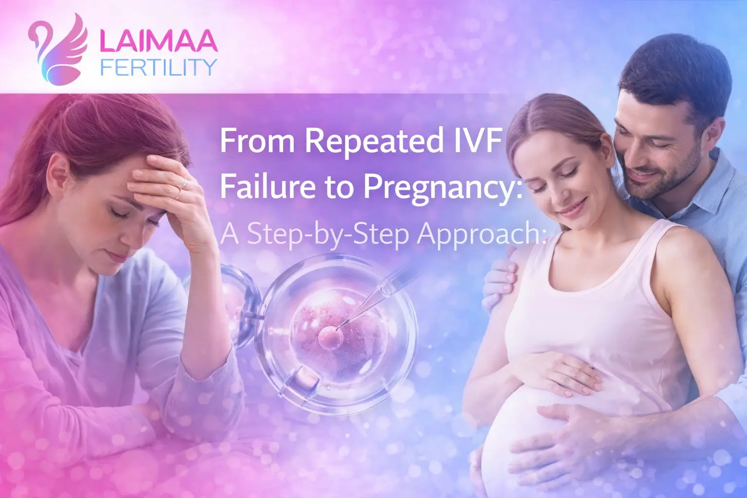 From Repeated IVF Failure to Pregnancy: A Step-by-Step Approach — Laimaa Fertility, Delhi